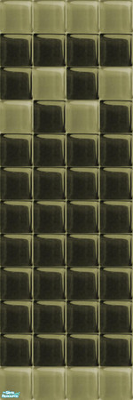 Sims 2 — Glass Walls_Khaki - Individual Item by maylynn55 — maylynn55 **TSRAA**