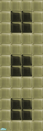 Sims 2 — Glass Walls_Khaki - Individual Item by maylynn55 — maylynn55 **TSRAA**