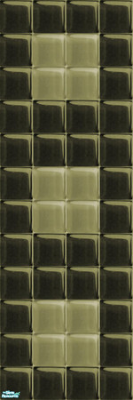 Sims 2 — Glass Walls_Khaki - Individual Item by maylynn55 — maylynn55 **TSRAA**