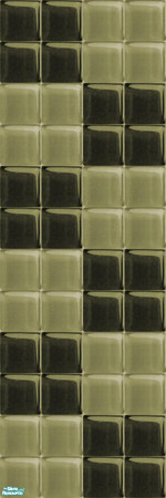 Sims 2 — Glass Walls_Khaki - Individual Item by maylynn55 — maylynn55 **TSRAA**