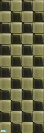 Sims 2 — Glass Walls_Khaki - Individual Item by maylynn55 — maylynn55 **TSRAA**
