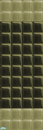Sims 2 — Glass Walls_Khaki - Individual Item by maylynn55 — maylynn55 **TSRAA**
