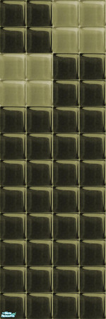 Sims 2 — Glass Walls_Khaki - Individual Item by maylynn55 — maylynn55 **TSRAA**