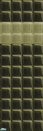 Sims 2 — Glass Walls_Khaki - Individual Item by maylynn55 — maylynn55 **TSRAA**