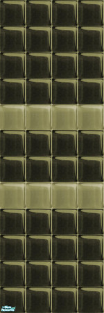 Sims 2 — Glass Walls_Khaki - Individual Item by maylynn55 — maylynn55 **TSRAA**
