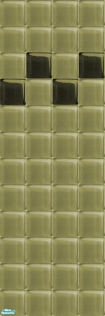 Sims 2 — Glass Walls_Khaki - Individual Item by maylynn55 — maylynn55 **TSRAA**