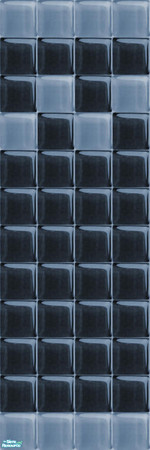 Sims 2 — Glass Walls_Denim - Individual Item by maylynn55 — maylynn55 **TSRAA**
