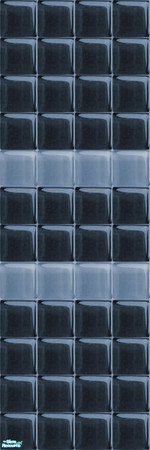 Sims 2 — Glass Walls_Denim - Individual Item by maylynn55 — maylynn55 **TSRAA**