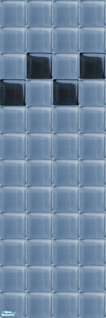 Sims 2 — Glass Walls_Denim - Individual Item by maylynn55 — maylynn55 **TSRAA**