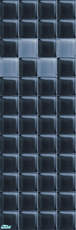 Sims 2 — Glass Walls_Denim - Individual Item by maylynn55 — maylynn55 **TSRAA**
