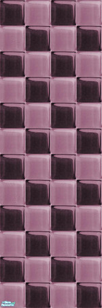 Sims 2 — Glass Walls_Burgundy - Individual Item by maylynn55 — maylynn55 **TSRAA**