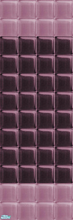 Sims 2 — Glass Walls_Burgundy - Individual Item by maylynn55 — maylynn55 **TSRAA**
