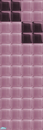 Sims 2 — Glass Walls_Burgundy - Individual Item by maylynn55 — maylynn55 **TSRAA**