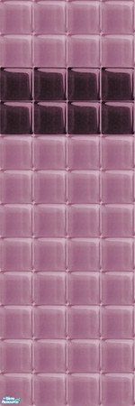 Sims 2 — Glass Walls_Burgundy - Individual Item by maylynn55 — maylynn55 **TSRAA**
