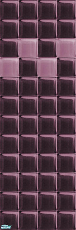 Sims 2 — Glass Walls_Burgundy - Individual Item by maylynn55 — maylynn55 **TSRAA**