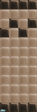 Sims 2 — Glass Walls_Brown - Individual Item by maylynn55 — maylynn55 **TSRAA**