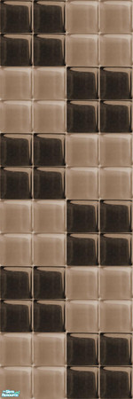 Sims 2 — Glass Walls_Brown - Individual Item by maylynn55 — maylynn55 **TSRAA**