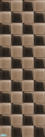 Sims 2 — Glass Walls_Brown - Individual Item by maylynn55 — maylynn55 **TSRAA**