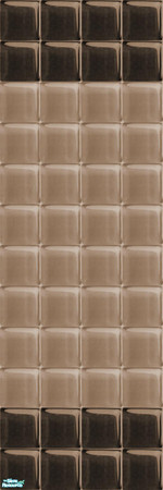 Sims 2 — Glass Walls_Brown - Individual Item by maylynn55 — maylynn55 **TSRAA**