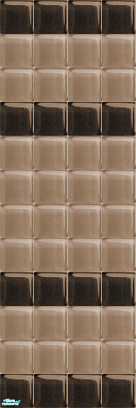 Sims 2 — Glass Walls_Brown - Individual Item by maylynn55 — maylynn55 **TSRAA**