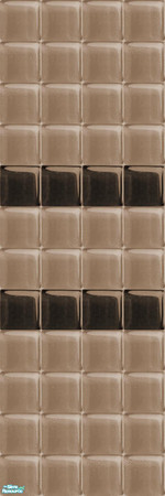 Sims 2 — Glass Walls_Brown - Individual Item by maylynn55 — maylynn55 **TSRAA**