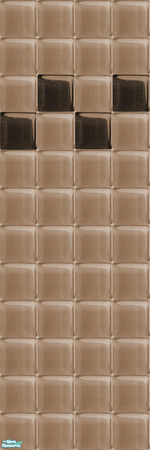 Sims 2 — Glass Walls_Brown - Individual Item by maylynn55 — maylynn55 **TSRAA**