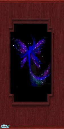 Sims 2 — leslie_bluefairy3156 by peepers42 — fairy dust sprinkled on walls