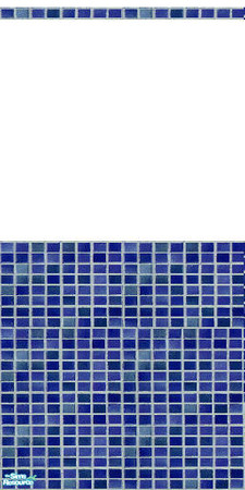 Sims 2 — blue small tiles wall by juttaponath — Please do not reupload.