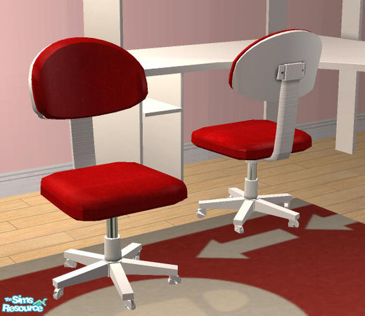 Sims 2 — White Willow Swivel Chair by ogula — White Willow Swivel Chair part of the White Willow Bedroom Set by ogula.