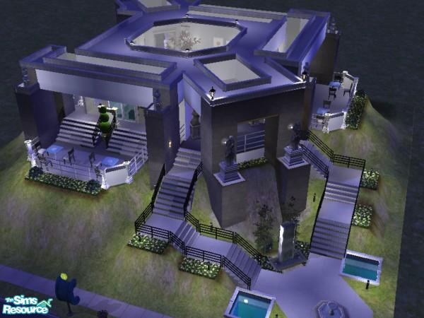 Sims 2 — The Royal Courtyard by Liugao — The Royal Courtyard; a place where your sims will have the most unforgetable