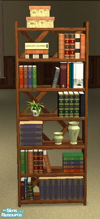 Sims 2 — TC 60  Campagne Living bookcase by H3wwy — Sunday afternoon at Granny\'s house... everything is peaceful and