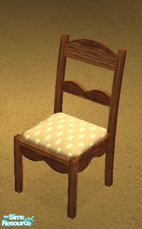 Sims 2 — Tc 60 Campagne Kids Desk Chair by H3wwy — There was always a time when your parents used to go away for a long