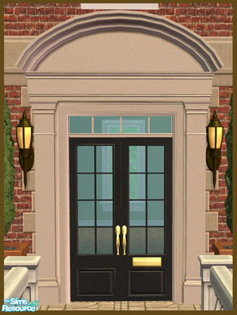 Sims 2 — French Bonnet Pediment Recolor - Limestone by phoenix_phaerie — A limestone recolor of the Pedimentary, My Dear!
