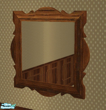 Sims 2 — Tc 60 Campagne  Bedroom Mirror by H3wwy — Granny\'s room.. where she keeps her treasures, and that little music