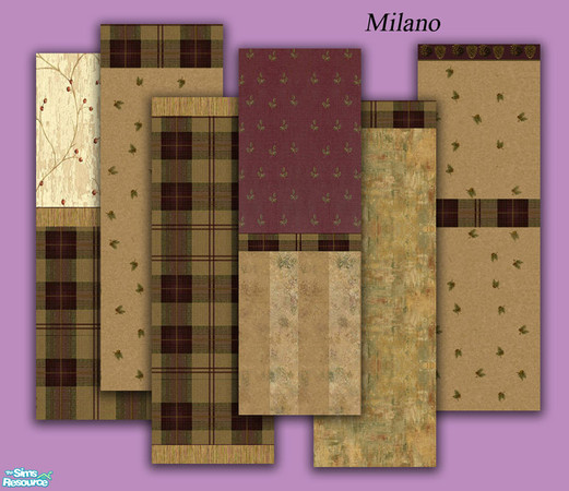Sims 2 — Fall walls by milanokat — Found under Paint