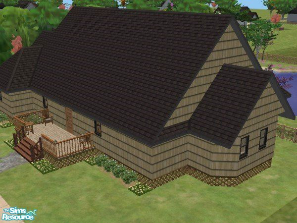 Sims 2 —  A Gentlemans Ranch by Sarahs_jones — Movin\' on up. A Gentleman\'s ranch built with the man in mind. Leather,