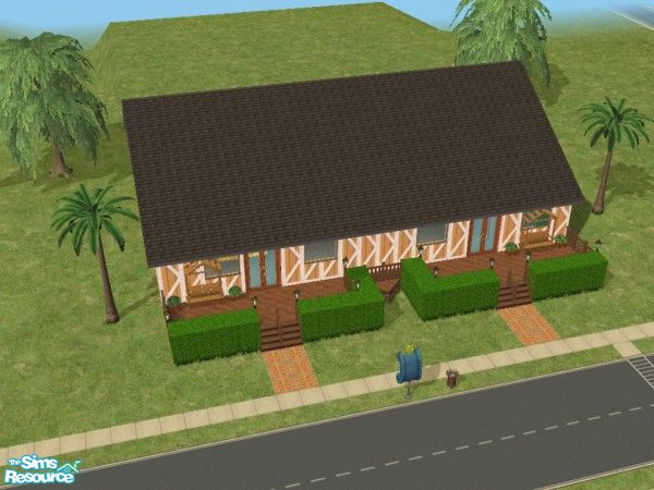 Sims 2 — Mobile Home Park grocery store by sim_king76 — another lot made by my mom.