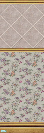 Sims 2 — Stone Diamonds - Wall Set 39 - 39g by maylynn55 — Made by maylynn55 **TSRAA Member**