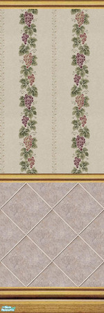 Sims 2 — Stone Diamonds - Wall Set 39 - 39d by maylynn55 — Made by maylynn55 **TSRAA Member**