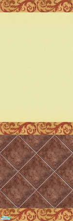 Sims 2 — Stone Diamonds - Wall Set 35 - 35b by maylynn55 — Made by maylynn55 **TSRAA Member**