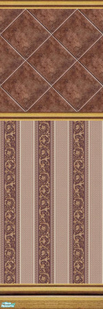 Sims 2 — Stone Diamonds - Wall Set 35 - 35i by maylynn55 — Made by maylynn55 **TSRAA Member**