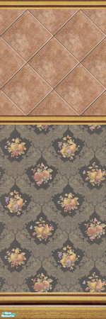 Sims 2 — Stone Diamonds - Wall Set 34 - 34g by maylynn55 — Made by maylynn55 **TSRAA Member**