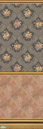 Sims 2 — Stone Diamonds - Wall Set 34 - 34f by maylynn55 — Made by maylynn55 **TSRAA Member**