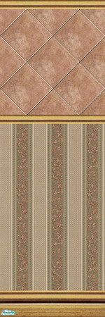 Sims 2 — Stone Diamonds - Wall Set 34 - 34e by maylynn55 — Made by maylynn55 **TSRAA Member**