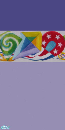 Sims 2 — Purple Go Fly a Kite - TSRAA by maddox97 — I saw this border and thought of the Mary Poppins song. I thought it