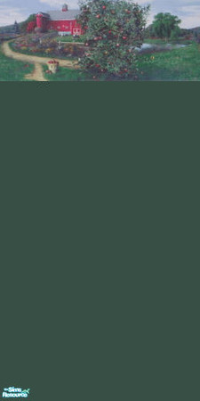 Sims 2 — Apple Farm - TSRAA by maddox97 — Scenic apple farm border.