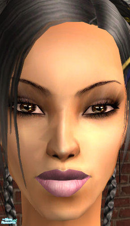 Sims 2 — matte lips - Individual Item by Shannara_Simfashion — purple
