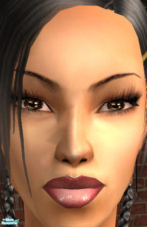 Sims 2 — Wet Lips - Individual Item by Shannara_Simfashion — purple