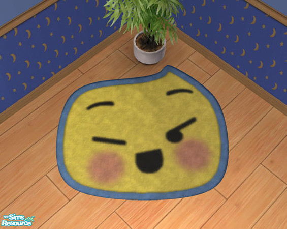 Sims 2 — Q-baby Rug - Recolor by NoFrills — 2x2 rug designed for Sim kids.