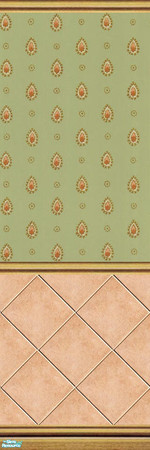 Sims 2 — Stone Diamonds - Wall Set 32 - 32b by maylynn55 — Made by maylynn55 **TSRAA Member**